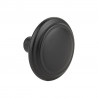 TULIP Knob Turia black matte + screw