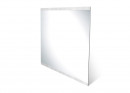 Stove screen 600x500 transparent+inox rails