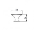 Marella Design Knob Viaggio rust effect