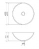 GETACORE UMYVADLO GC-RU-370  GC2245