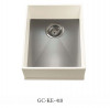 GETACORE dřez GC-KE-418 GC1112 Frosted Space s přepadem