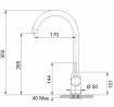 FRANKE Set T41Č OID 611 black + FP 9000.071 onyx