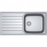 FRANKE Sink SKX 611-100 1000 x 500mm stainless steel