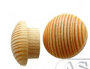 Blind - lid with pin 35mm pine