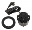LEGRAND Disq60 recessed socket 1x230V, black + 2m power cable