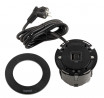 LEGRAND Disq60 1x USB A/C charger, black + 2m power cable
