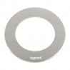 LEGRAND Disq60 recessed socket 1x230V, black/metal + 2m power cable