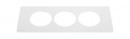K- LEGRAND Disq'In 2x 230V + 1x USB A/C, white/white