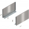 K-BLUM Legrabox F 400 mm/40 kg, Tip-on, st. steel, expando
