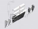StrongLumio profile LED Walle 12 supporting white 2000mm