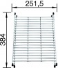 BLANCO 234795 Accessories grid for the sink