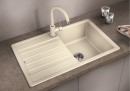 BLANCO 522203 Sink Legra 45 S white without eccentric Silgranit