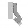 HETTICH 9088020 Sensys 8639i Angled 45° Embedded W45 B-25 TH52 SiSy Screw