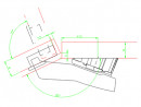 HETTICH 9088019 Sensys 8639i Angled 45° Loaded W45 B-2 TH52 SiSy Screw