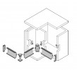 TULIP Gola drawer C profile 4.1 m white semi-glossy