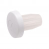 IF-damper door screw 5mm Bi-material white height 2.5mm