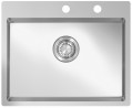 StrongSinks S3 Sink Duna 550, size 550 x 505 mm stainless steel with eccentric