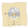KNAPP K121 locking clip for UNO30 and DUO30 NEW