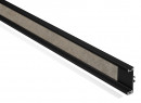 TULIP Gola plug-in C profile with LED 4.1m black matt