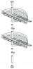 VIBO KCME760 carousel 1/2 circle retractable