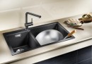 BLANCO 523061 Sink Pleon 9 white InFino without eccentric Silgranit PuraDur