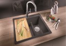 BLANCO 521693 Sink Pleon 6 Split white InFino no eccentric Silgranit PuraDur