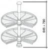VIBO TB500/2 carousel rod for double basket