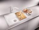 BLANCO 521683 Sink Pleon 6 white InFino without eccentric Silgranit PuraDur