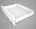 FGV slide with slide H85/500mm white