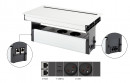 VersaFlap Mono 2.0, 2x 230V, 2x RJ45, 1x USB A/C, motherboard