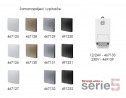StrongLumio wireless kinetic switch (self-powered) - grey, 3 button