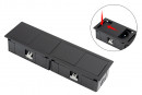 VersaHit Mono combi 2x230V, black matt