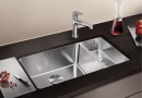 BLANCO 522991 Sink Andano 500/180-U stainl.steel InFino silk gloss no handle
