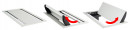 VersaFlap dual 2.0,3x 230V,2x RJ45,1xHDMI,1xUSB A/C,1xUSB data,anodized aluminum