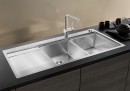 BLANCO 521665 Sink Divon II 8S-IF stainl.steel silk gloss InFino no eccentric