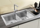 BLANCO 521663 Sink Divon II 8-IF stainl.steel silk gloss InFino no eccentric