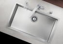 BLANCO 521580 Sink Claron 700-IF stainl. steel InFino silk gloss without handle