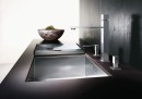 BLANCO 521593 Sink Zerox 700-U stainless steel InFino silk gloss without handle