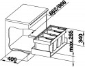 BLANCO 521475 Basket Flexon II 90/4