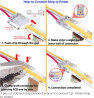 StrongLumio LED strip 24V COB 22W/m (608 LED/m) - 10mm - CCT