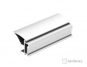 SEVROLL 05900 Fox II handle bar, 10mm, 2.7m white mat