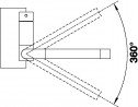 BLANCO 521545 Tap Laressa-f chrome, lever right