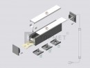 StrongLumio profile LED Linea 20 aluminum anodized 2000mm