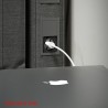 VersaHit Mono 1x230V, brushed aluminum