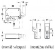 HAFELE 245.54.701 Spring catch, Mini-Latch, for screw fixing