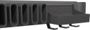 KES Conero side drawer for belts, ties with bowl, 475, black