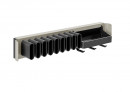 KES Conero side slide for belts, ties with bowl, 475, Champagne gold