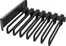 KES Conero side drawer for trousers, 475, 7 hangers, black