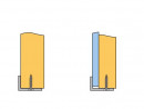 SEVROLL 06035 angle Mini 17x11mm 2.35m graphite