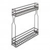 StrongWire double basket side 150mm dark gray alone
